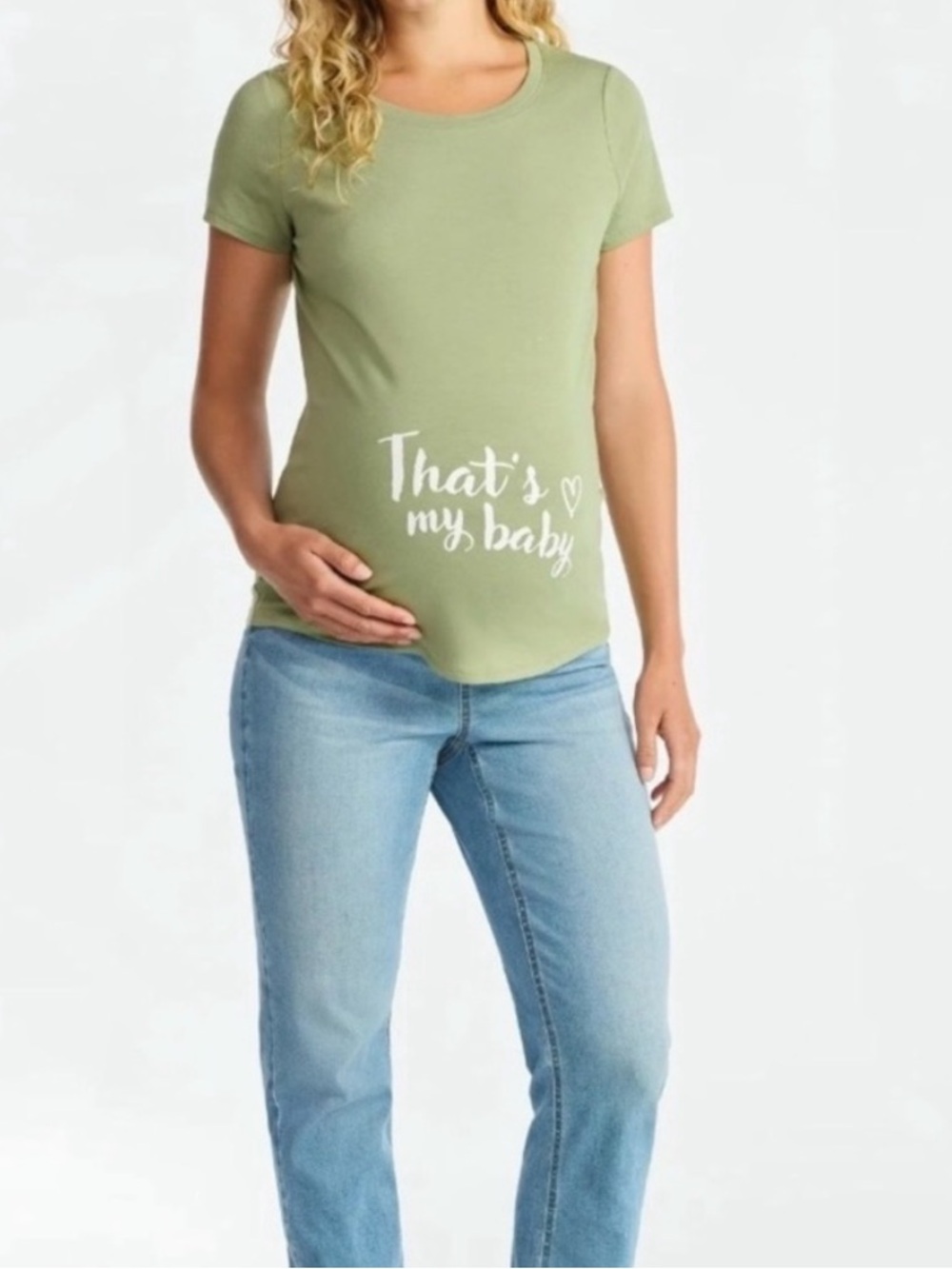 Time and Tru  Maternity Short Sleeve Tee and Tank Top Bundle